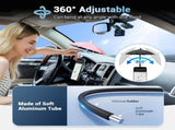 2PCS Car Phone Umbrella for Sun Dual Magnetic Cellphone Sunshade Shield V1258-DP01-I-00091