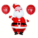 Large Santa Claus Aluminum Foil Balloon V728-1005006277409565-D