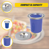 8L Concealed Benchtop Bin V63-818073