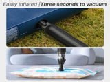 Portable Vacuum Cleaner with Cleaning Inflating and Deflating Nozzle 2 Gear Rechargeable Cordless V1294-YM0901-H48898B