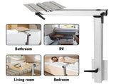 Adjustable RV Table Leg 360&deg Rotating Support Pedestal Table Leg RV Accessories, Detachable Aluminum V985-RVTABLELEG