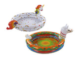 2PCS Kids Inflatable PVC Foldable Portable Mini Swimming Cute Animal Shape Blow Up Baby V1294-YM0901-3111230149011