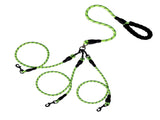 LGCASL 3 Dog Leash No Tangle, Heavy Duty Multiple Dog Lead Shock Absorbing Bungee, Triple Bungee V1189-LWWAL-20260325-02638