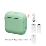 Mini Bluetooth Thermal Printer for Study, Journaling, and Labeling Inkless Wireless Printing with V1341-ZY-W8KTTKD7-PURPLE