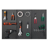 Metal Pegboard Panels609.6 x 304.8 mm3 Panels Wall Organizer for Home V952-GJGBHSJS24127XEN9V0
