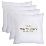 Hongan 20 x 20 PP Cotton Decorative Pillow Inserts, Breathable V1369-AZ3-W-16969