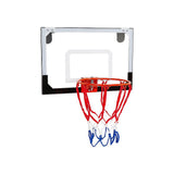 Indoor Mini Basketball Hoop Set Door Mounted Backboard Kit with Ring & Ball V63-954191