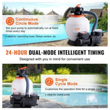 Sand Filter Above Ground with 450W Pool Pump 13,000 L/H Flow 6-Way Valve V952-MGYCSLBYCTFDGH44KV3