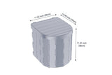 Portable Camping Toilet Folding Toilet for Adults with Lid -Gray V1308-DSZKI-5-2