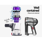 Devanti Stick Vacuum Cleaner Handheld Corded 450W Purple VAC-CD-AH-PP-AL