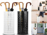 16.5 x 6inch Umbrella Stand Rack,Metal Umbrella Freestanding Umbrella Stand Round Umbrella V1369-AZ3-W-22181
