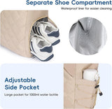 Tennis Bag Extra Large Sports Bag with Shoe Compartment Suitable for 2-4 Rackets Waterproof V1188-ZXY-131-922