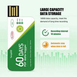 5X 60 Days USB Temperature Data Logger -30 &degC-60 &degC Report App IP67 Disposable High- Recorder V1366-AZ2-W-15676