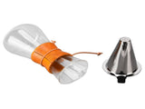 550ml Pour Over Dripper Bamboo Classic Heat Resistant Glass Maker for Home Office V1294-YM0523-3118210299111