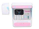 Kids ATM Savings Money Bank Large Capacity Password Safe Face Recognition Money Bank Machine for V1294-YM0716-3117220159911