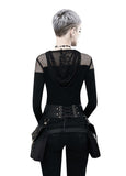 Steampunk PU Leather Waist Adjustable Waist Size with Rivet Detailing, Versatile as a Retro Leg V1232-SYB001