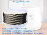 HWF62 Humidifier Filter Replacement, Compatible with for HWF62CS HWF62D SF212, Fits Sunbeam Models V1259-DP01-A-5716