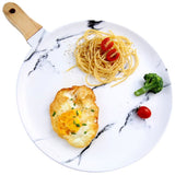 Ceramic Serving Board for Pizza, Charcuterie, and Appetizers - Multi-Use Platter, 1 Piece V1192-AZ-W-26855