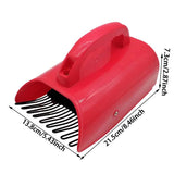 Ergonomic Handheld Metal Comb Berry Picker Tool, Lightweight Plastic Harvest Scoop For Blueberry V1366-AZ2-W-16881