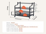 Home Gym Workout Equipment Organizer Yoga Mat Storage Weight Rack Dumbbell 1035 x 405 x 885 mm V952-LSDLYJJ3C305JBC3RV0