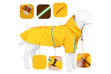Pet Raincoat Outdoor Waterproof Dog Poncho for Small and Medium Dogs - Yellow V1263-JX-6215-8