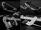 Pole Clamp-on Fishing Rod Holder Boat Mount Rod Holder Bridge Railing Fishing Pole Bracket V1369-AZ3-W-15882