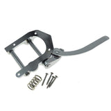 Tremolo Bridge for Electric Guitar, Chrome Plated Vibrato Tailpiece with Roller Bar, Replacement V1192-AZ-W-3356
