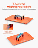 VEVOR Magnetic Helping Hands Soldering Station 3X LED Magnifying Lamp 4 PCB Holders V952-FZSHJZ4GFZS4APD39001V9