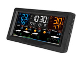 Smart Weather Clock WiFi Wireless Digital Weather Clock for Temperature Humidity Barometric Pressure V1294-YM0901-3111240134212