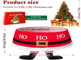 Christmas Tree Collar, 48 Inch Christmas Tree Ring, Foldable Christmas Tree Skirt V1263-JX-1609