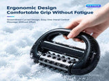 Upgraded Rolling Cold Massage Roller with Detachable Frozen Head, High-Frequency Vibration, V1341-ZY-KEM4PBDR-BLACK