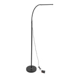 LED Floor Lamp Iron Adjustable Modern Standing Corner Lamp with Remote Control for Bedroom Living V1294-YM0901-3119230126411