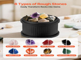 Rock Tumbler 3 lbs Rock Polishing 4 Speed Settings 9-Day Polishing Timer Stone Polishing V952-YSDMJHS4DDSSLJ6MU001V3