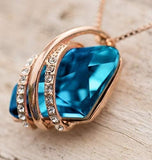 Wish Stone Pendant Necklace, Necklaces for with Birthstone Crystals, Allergy-Free Jewelry for V1164-325812
