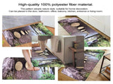 Household Bathroom Non-Slip Doormat Natural Pattern Floor Mat Carpet Rug Mat Home V1294-YM0901-3117200024314