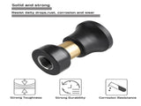 2pc Heavy Duty Brass Fireman Style High Power Leak Proof Adjustable Garden Water Sprayer, Suitable V1370-AZ4-05081