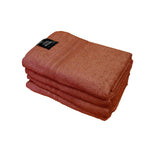 550GSM Set of 4 100% Cotton Terry Bath Towels 70 x 140 cm Ginger V442-ATX-TOWEL-550GSMSETOF4BATH-GINGER-RE