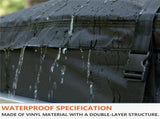 Soft Top Cargo Bag with Anti Slip Mat, Waterproof Car Storage Carrier for Bares and V1189-LC-AMZ-00067