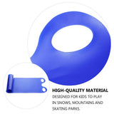 Plastic Snowboard with Hollow Handle Design for Outdoor Winter Sports and Snow Activities - 1 Set V1369-AZ3-W-14382