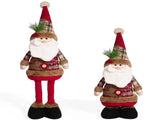 Telescopic Xmas Doll Ornament Xmas Decoration Doll Figurine for Table Fireplace Holiday Decor Santa V1294-YM0901-240712HL06-1