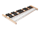 Glockenspiel Xylophone, 27 Notes, Professional Xylophone Percussion Instrument, with Metal Keys, V952-LPZQHBSWZJ27ZB5YD001V0