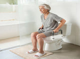 Raised Seat with Arms, 136.1 kg Load Capacity, 127 mm Lift Height, Widened Commode Elevated V952-XNSDSJGMTZD5HIUXQ001V0