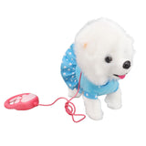 Electronic Plush Dog Interactive Puppy Singing Walking Toy with Remote Control Leash Kids Toddler V1294-YM0703-3115230020712