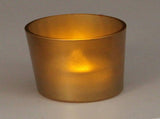 20 Pack Matt Gold Glass Votive Candle Holders Table Centreoieces Xmas Wedding Anniversary Event V382-MATTGX20