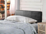 PU Leather Single Bed Headboard Bedhead - Black V63-768065
