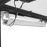 WalkingPad C2 Treadmill ErgoDesk Automatic Standing Desk 1500mm in White/Black Cable Management V572-KWTM-C2BK-A