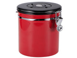 Stainless Steel Sealed Tank MoistureProof Coffee Bean Tea Storage Pot with Air Evacuation Valve V1294-YM0901-3118200183914