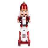 30CM Wooden Doll Puppet Ornaments Wood Crafts Festive Holiday Home Decor Gift V1294-YM0901-3115210006311
