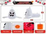 Halloween - 140cm - Mega Inflatable Flying Ghost - LED Horror Inflatable Ghost - Flying Ghost V1188-MS101-01499-1