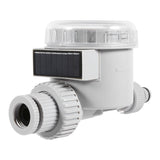 1Pc Solar Power Home Garden Auto Water Saving Irrigation Controller LCD Digital Watering Timer V1294-YM0722-JYA01427